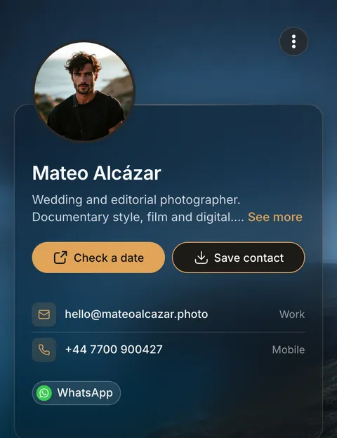 Mateo Alcázar's profile on swft.id