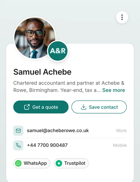 Samuel Achebe's profile on swft.id